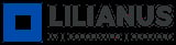 Lilianus IT Consulting Services logo featuring blue geometric square design